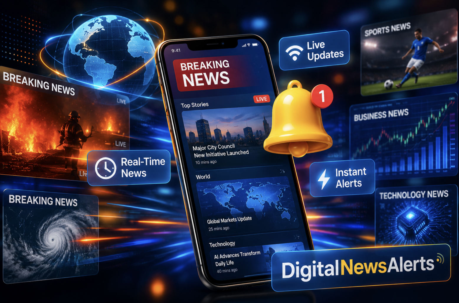 DigitalNewsAlerts The Smart Real Time News Revolution That Keeps You Ahead of Every Breaking Story