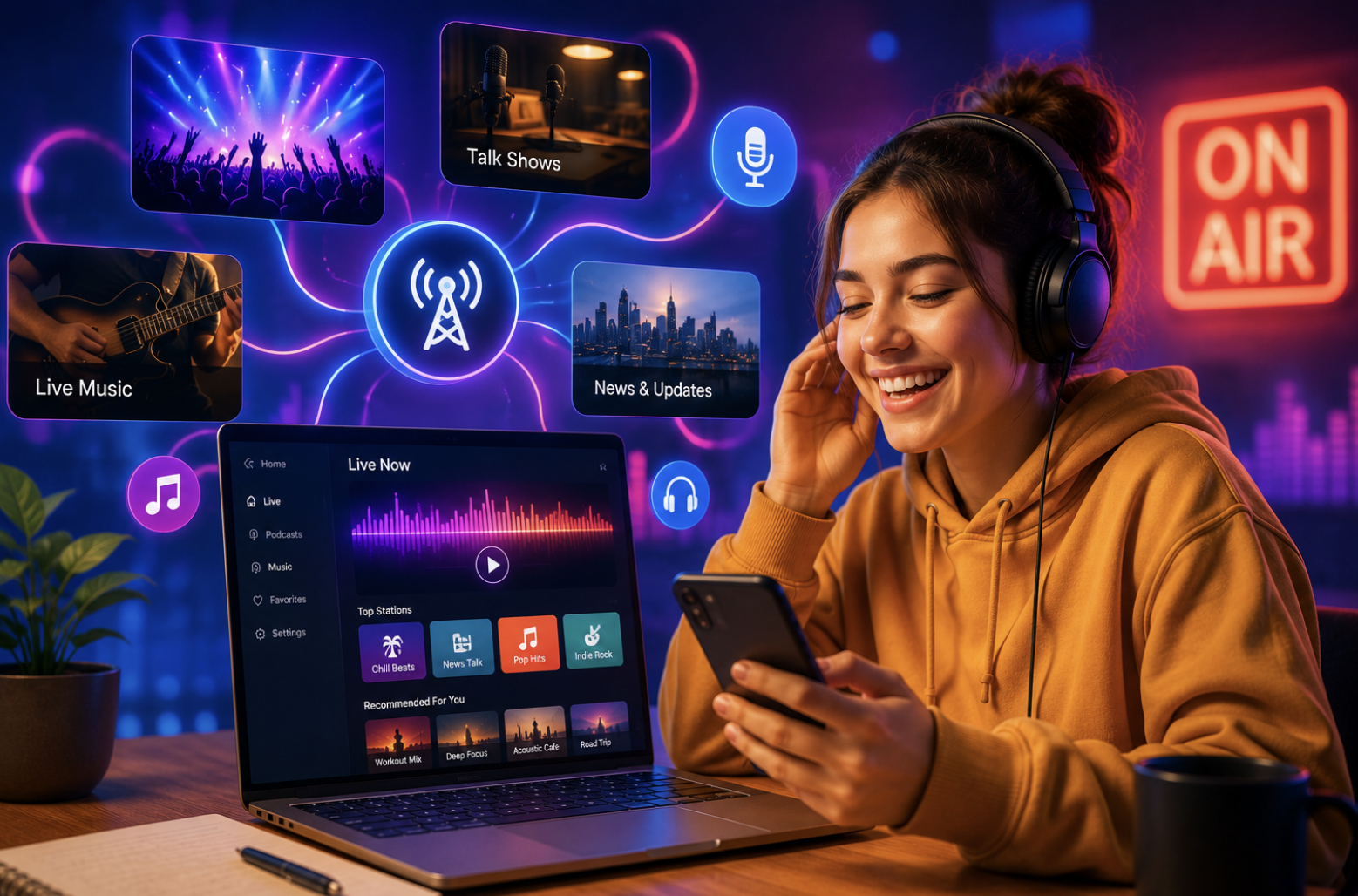 Rádiem Revolution Transforming Digital Radio with Smarter Online Audio Experiences