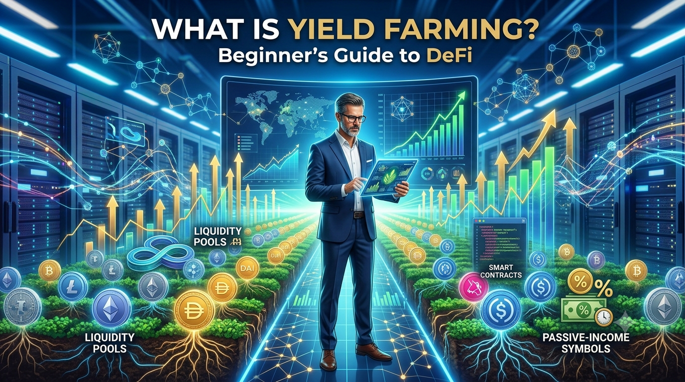 What Is Yield Farming in DeFi and How Does It Work for Beginners?