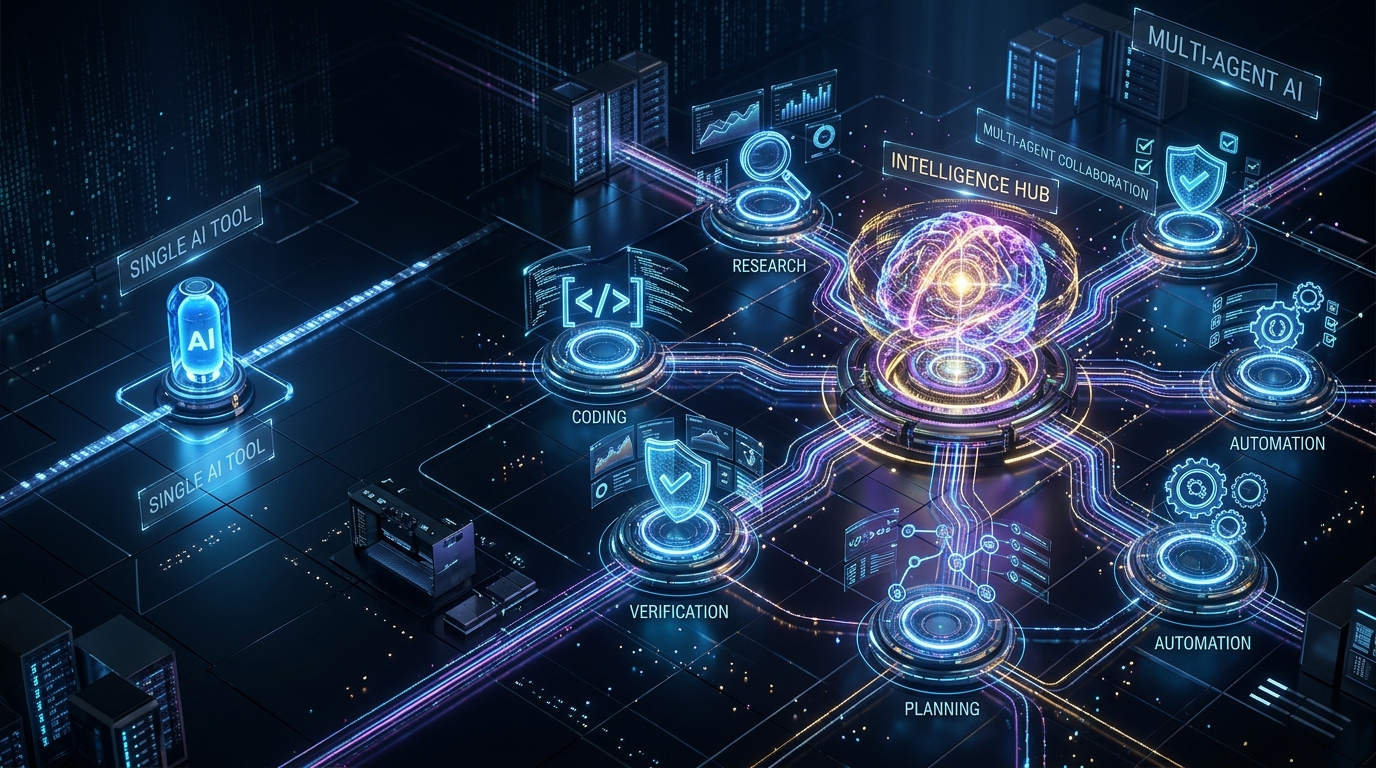 What Is Multi Agent AI and How It Differs From Single AI Tools