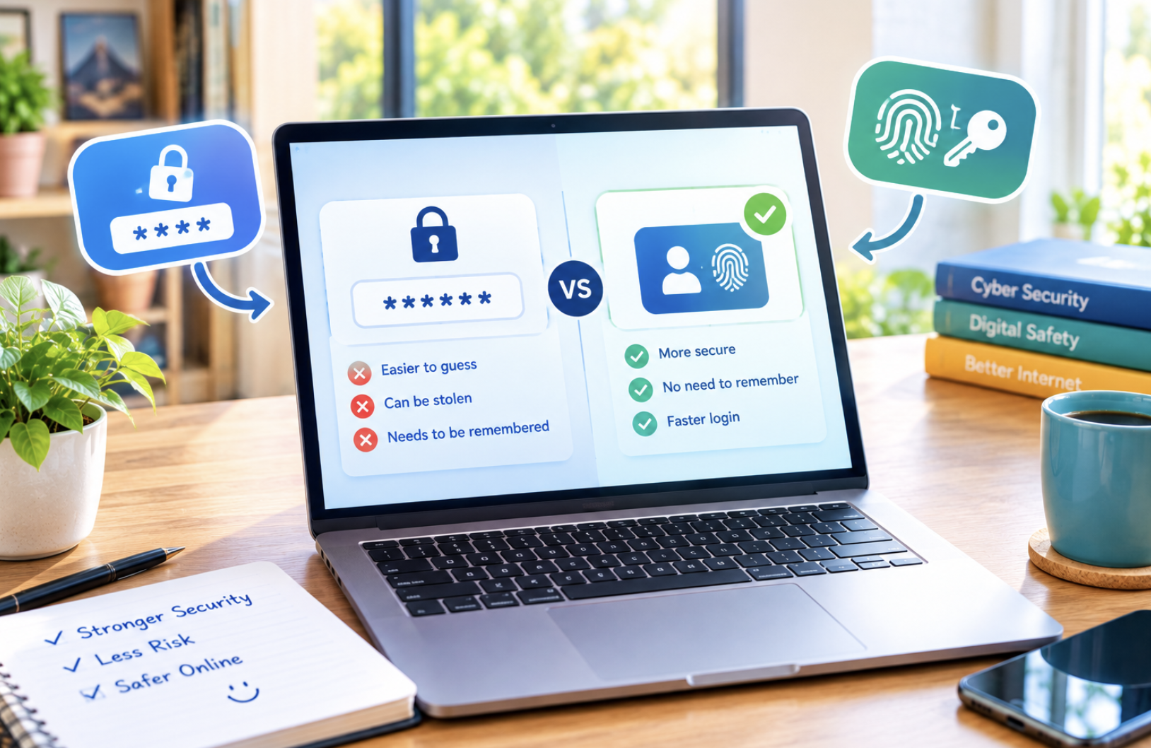 Passkeys vs Passwords: A Security Comparison 