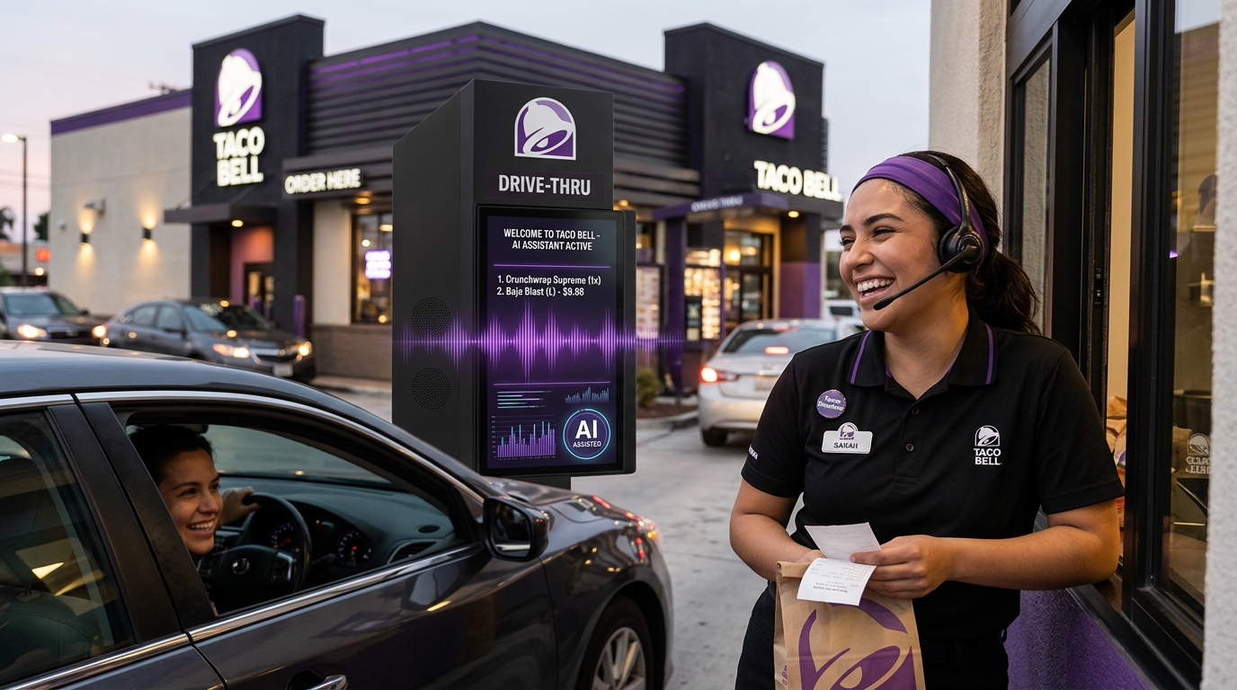 Why Taco Bell AI Bot Made Employees Happier, Not More Worried