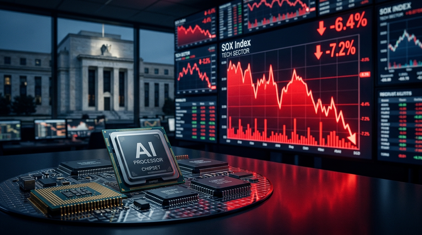Why the Fed’s AI Overheating Warning Sent Chip Stocks Down 8% to 11%